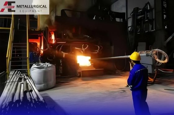 Brązowy pieczar do topienia aluminy 10000KVA Pieczar korundów 380V