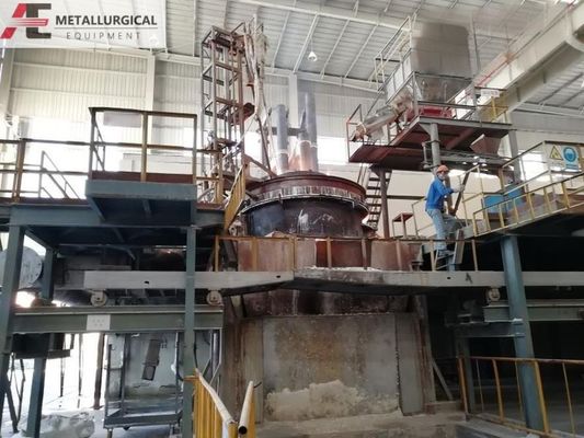 Brązowy pieczar do topienia aluminy 10000KVA Pieczar korundów 380V