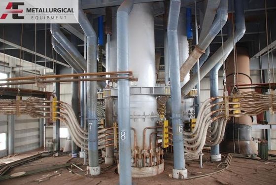 12500KVA 16500KVA Piece do topienia krzemu metalowego Elektryczne piece podwodne