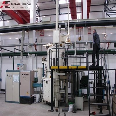 Kontrola PLC Przemysłowy piec do topienia próżniowy 100kg-500kg 380V napięcie