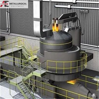 Elektryczny pieczar łukowy Konkurencyjny EFR do topienia złomu żelaza i stali Elektryczny pieczar łukowy 1,5-100 ton z zakładu produkcyjnego