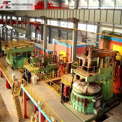 Elektryczny pieczar łukowy EAF LF CCM 3T-150tony Smelting Scrap Elektryczny pieczar łukowy Continuous Casting Rebar Milling Billet Making Steel Plant Foundry
