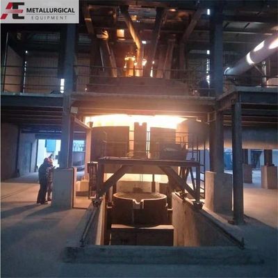 Piece do rafinacji metali stopu żelaza o pojemności 60T do produkcji ferrochromu