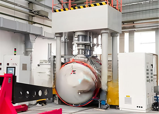 Elektryczny próżniczy pień na gorąco ceramiczne materiały ciepłociśnieniowe pień sinterujący