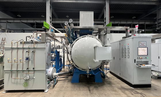 Wielkopalnikowy piec z podciśnieniem podciśnieniowym o próżni 10-3Pa i zakresie temperatur od 1800°C do 2500°C do obróbki cieplnej