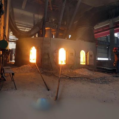 Piece aluminiowe z płynem białym 10000KVA Piece korundowce 380V